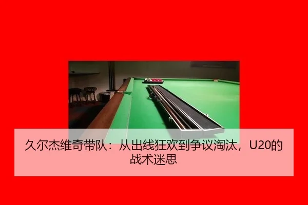 久尔杰维奇带队：从出线狂欢到争议淘汰，U20的战术迷思